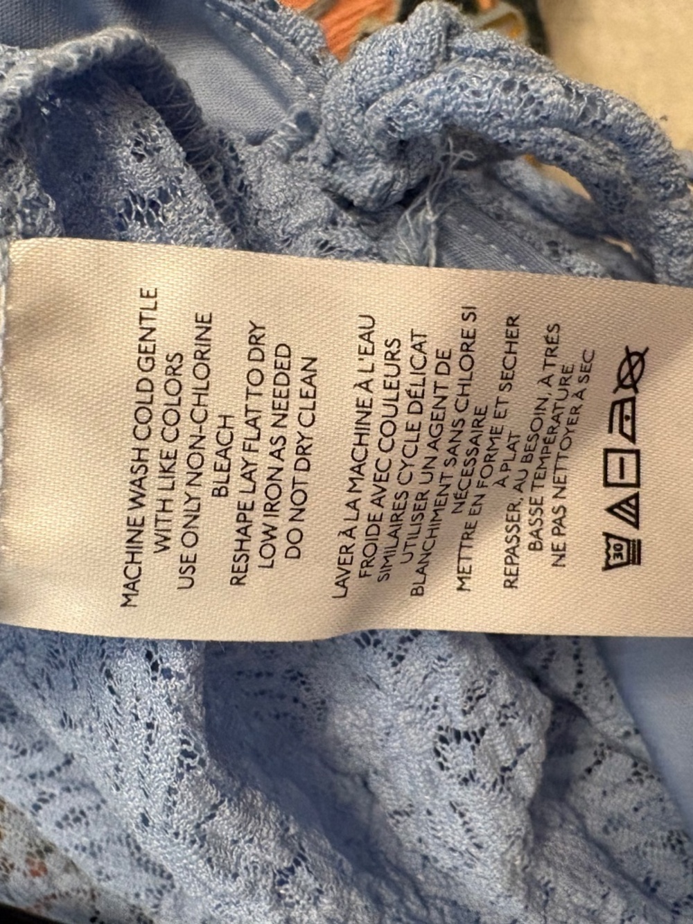 Urban Outfitters Kimchi Blue Quinn Lace Y2K Top Long Sleeve Babydoll Small - Picture 5 of 7